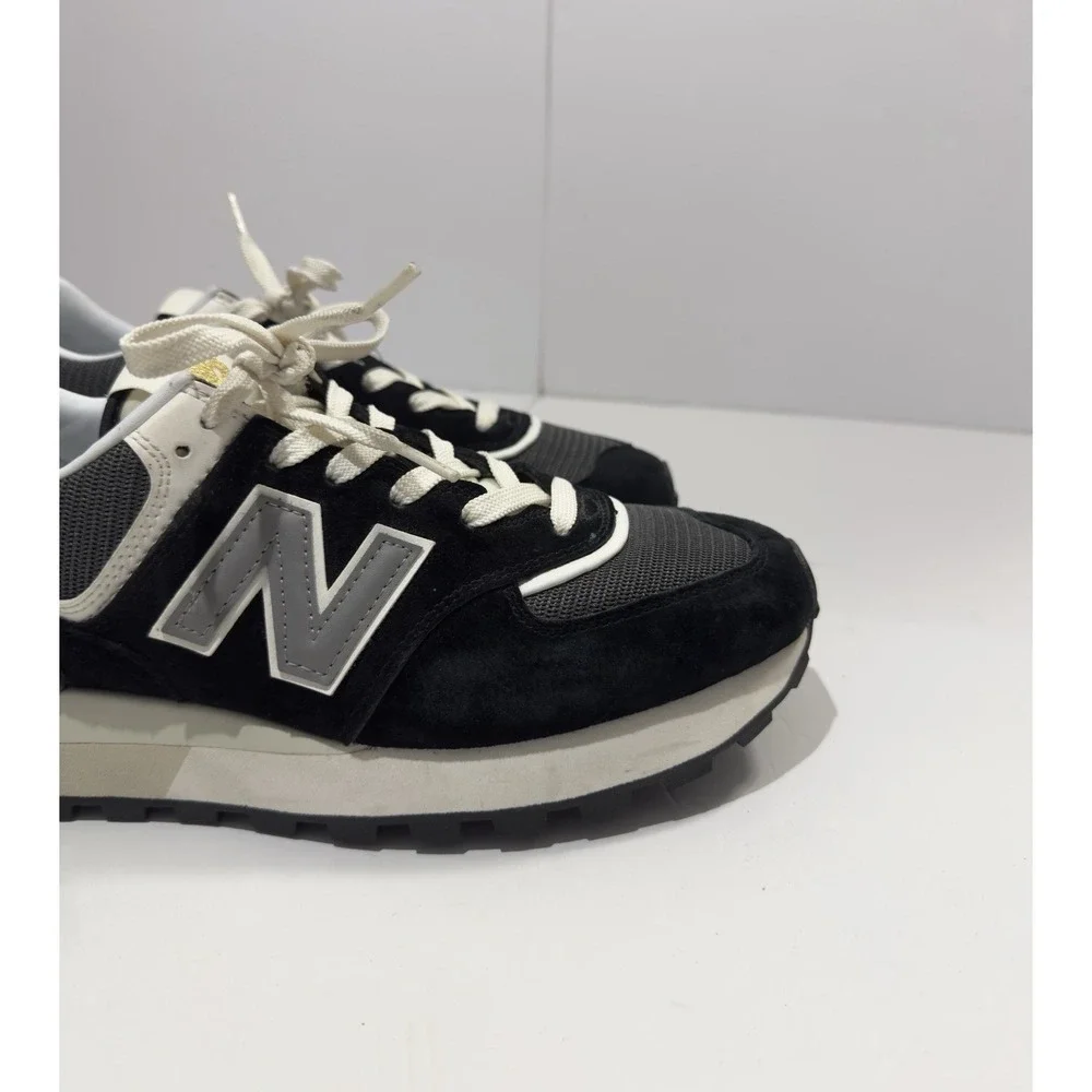 New Balance Men's 574 Legacy Black Marblehead Sneakers Shoes Size 9 Streetwear